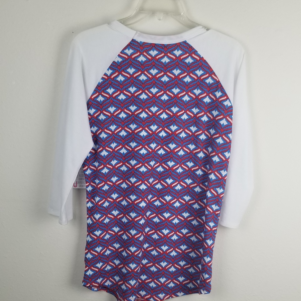 Sold Lularoe Raglan Randy Tee Size Small - Picture 3 of 4